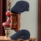 breathable mesh work cap adjustable beret hat for outdoor activities