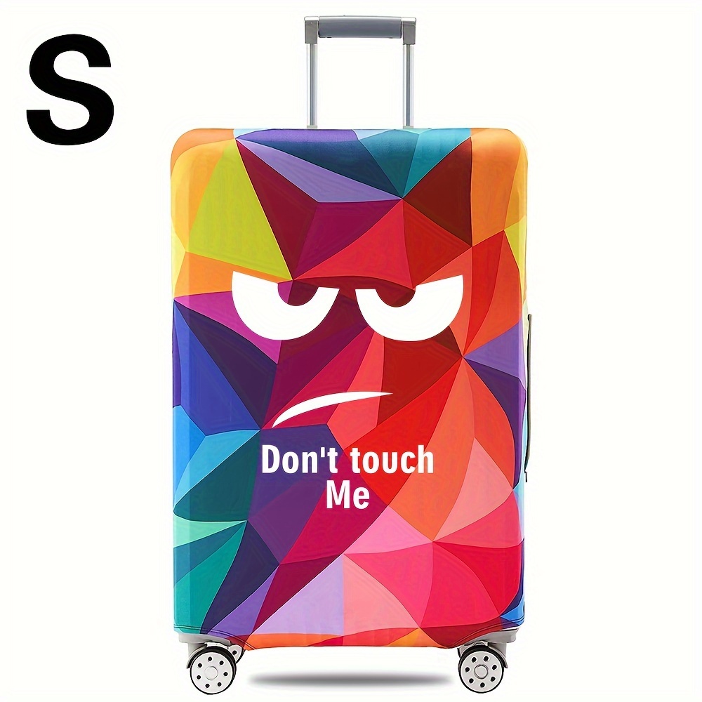 Cartoon Pattern Luggage Case Cover Lightweight Elastic - Temu