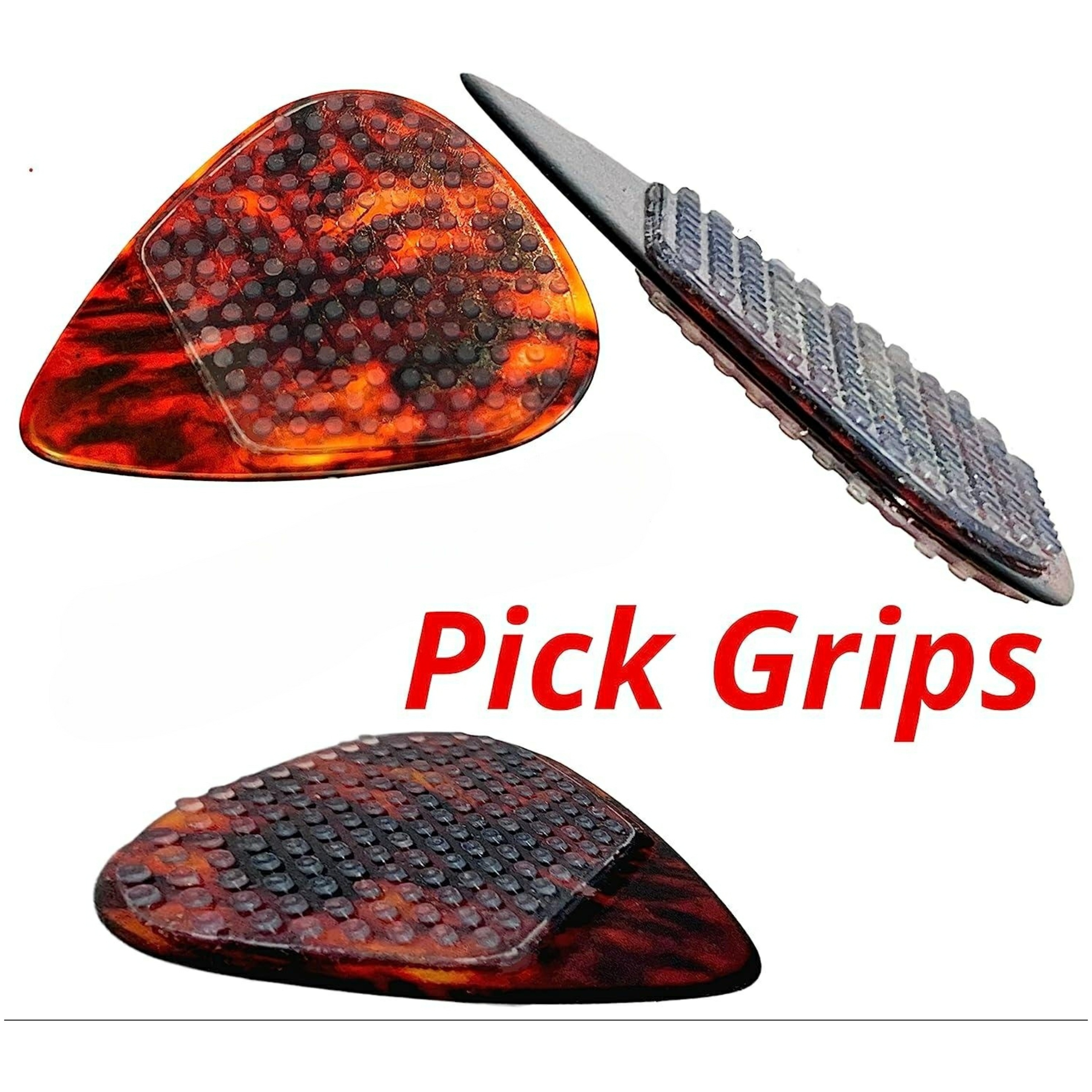 Soft Silicone Guitar Pick Non-Slip Sticker, Cut-to-Size