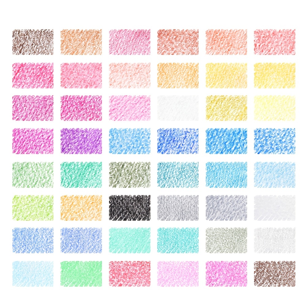 Koilox Set di 48 splendide matite colorate cancellabili a base di