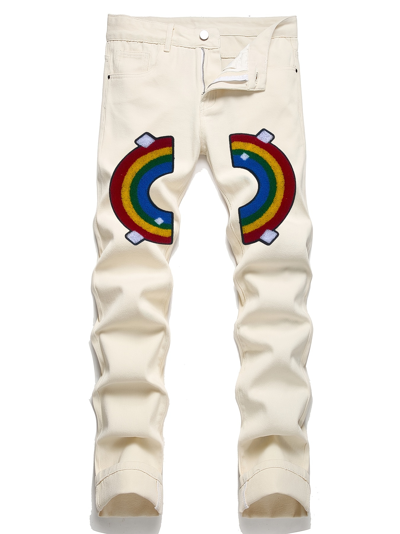 Over The Rainbow Jeans - Temu