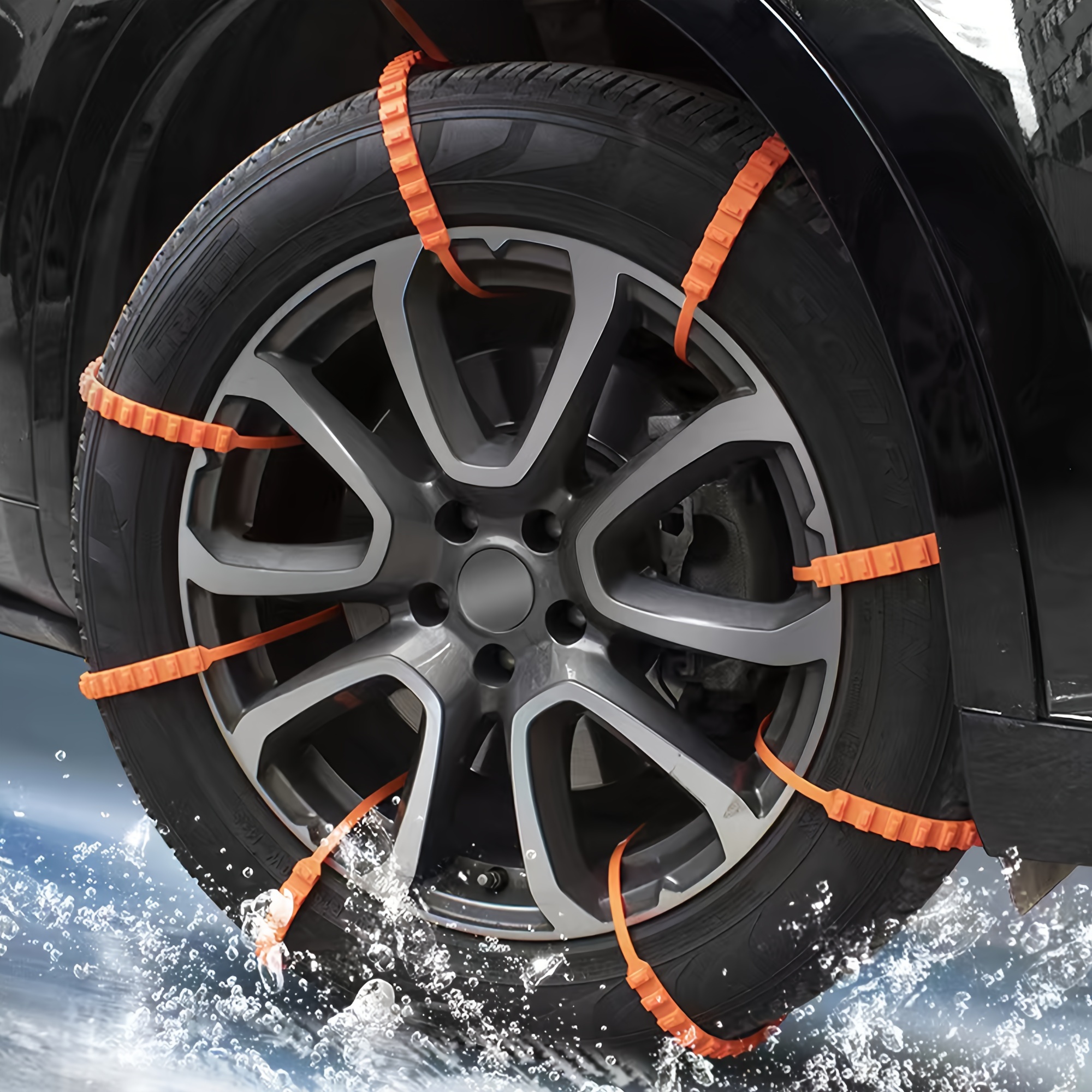 Car Non slip Chain Ties Disposable Car Snow Mud Road - Temu