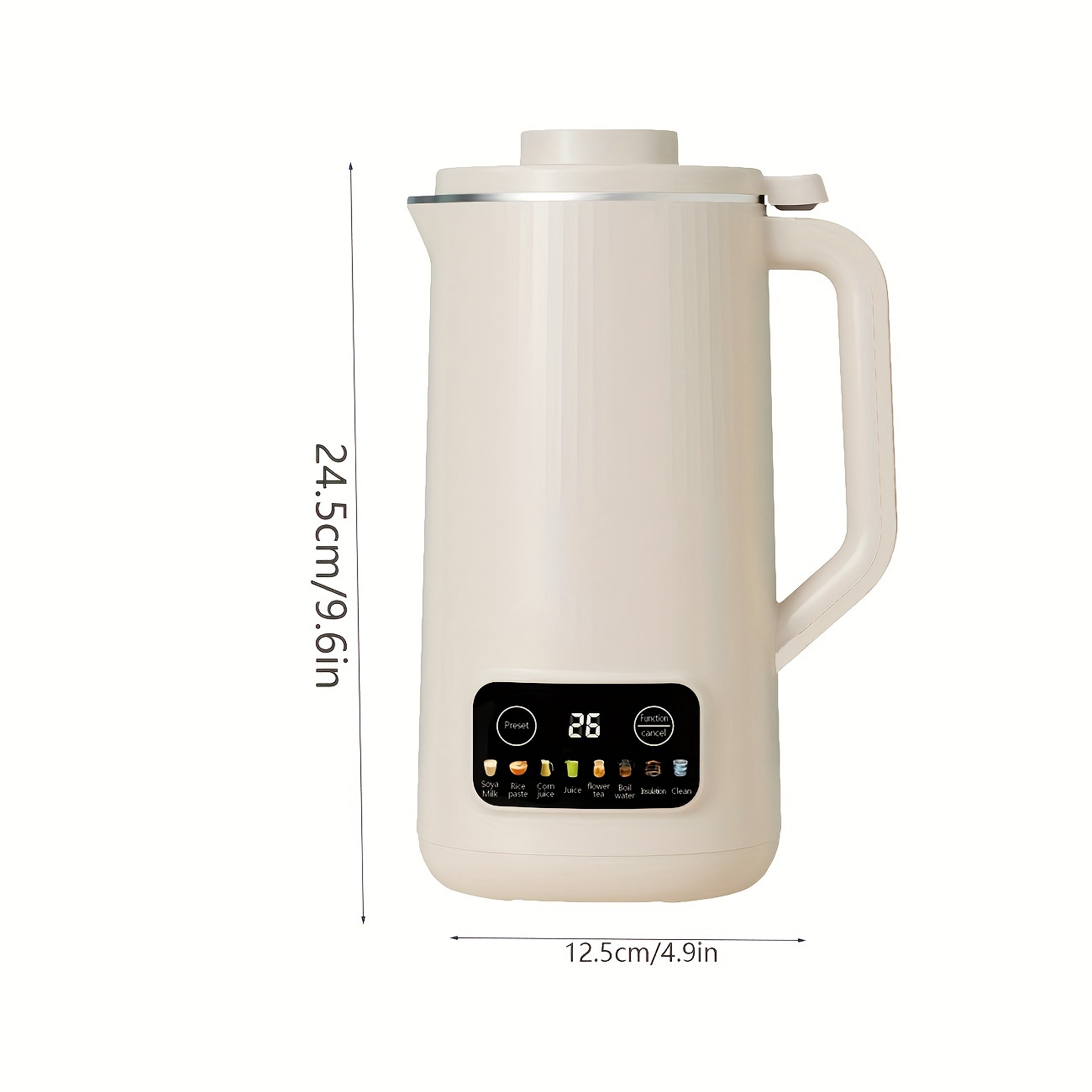 34oz/1000ml Heavy-Duty Blender - Make Delicious Soy Milk, Nut Milk, Coffee  Juice