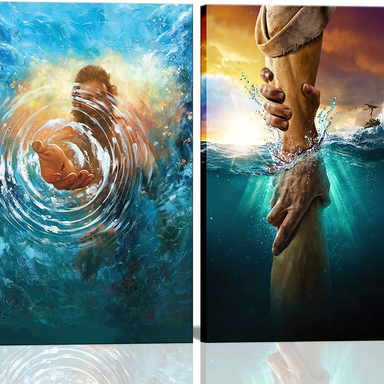 Life Of Jesus Wall Art, Jesus Canvas, God Canvas, Christian Wall