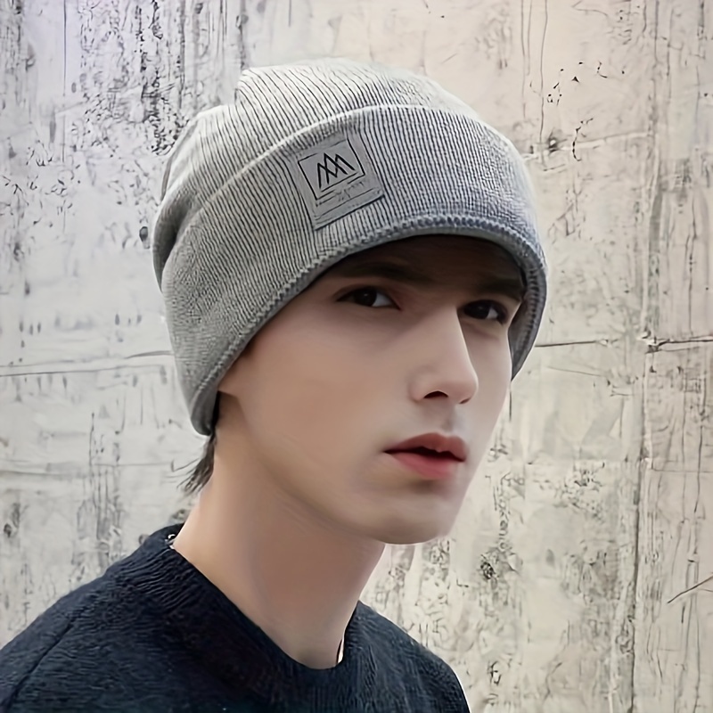 *'* Style Red Nylon Knit Beanie Hand Washable