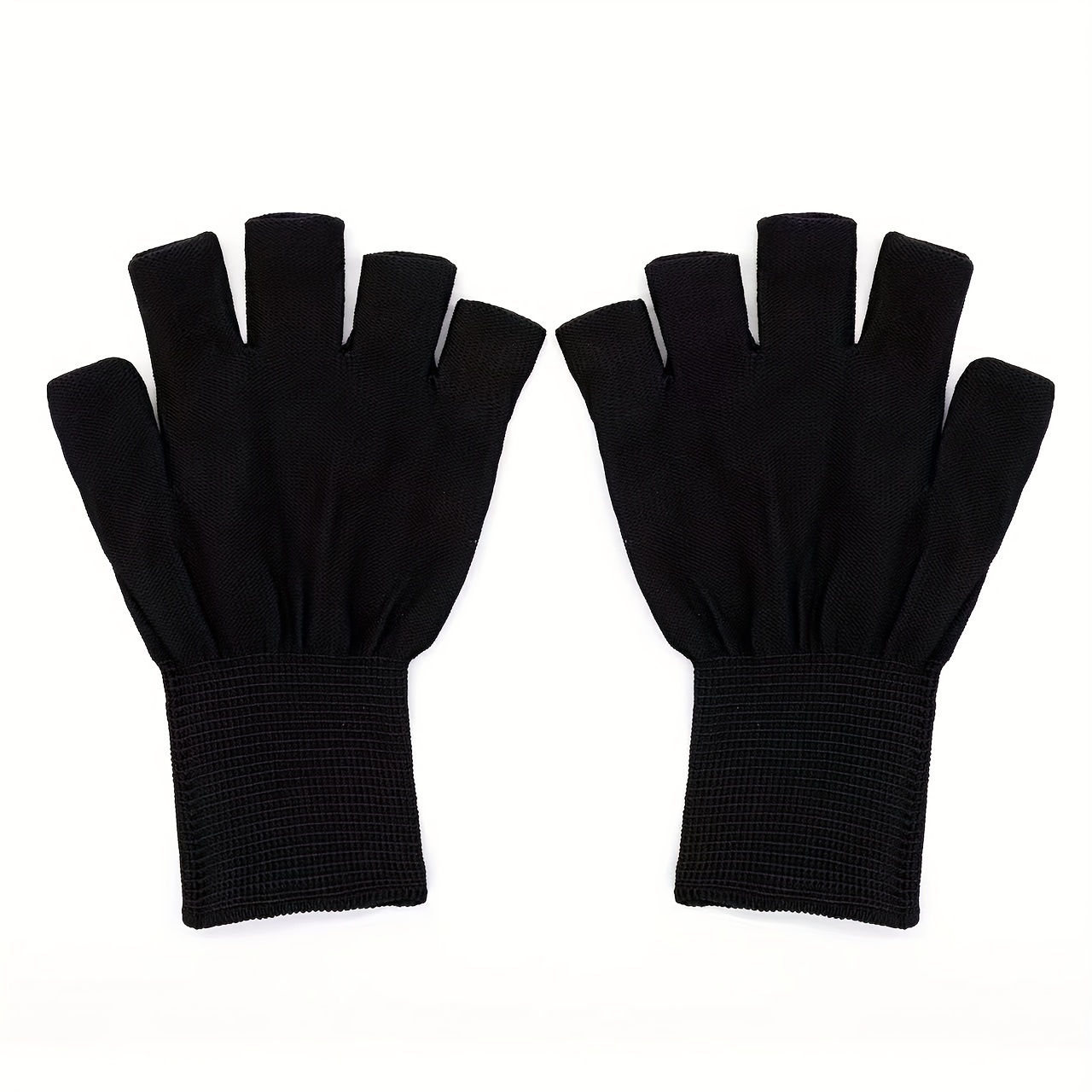 Uv Protection Gloves Nail Light Nail Gloves Uv Protection - Temu