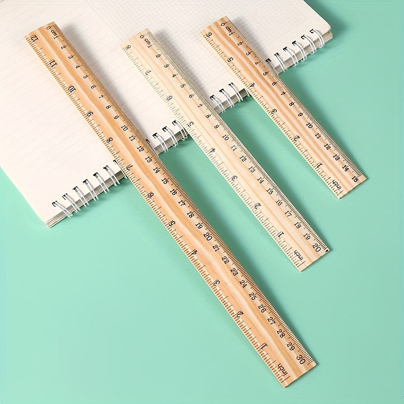 1pc Tailor Ruler Stationery Ruler Wooden Measuring Ruler, Don't Miss These  Great Deals