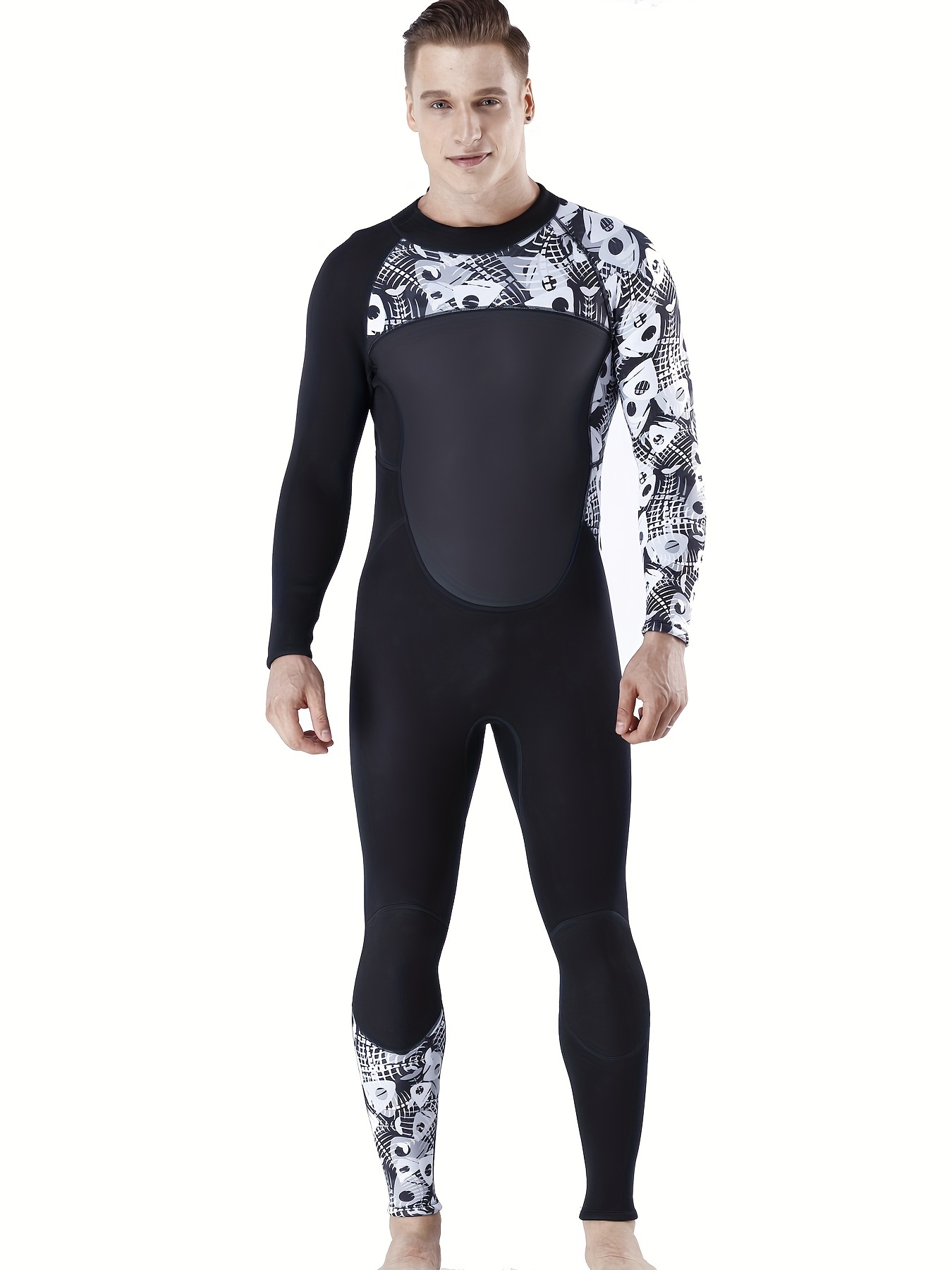 Men's Professional Neoprene Camouflage Diving Suit Warm One - Temu