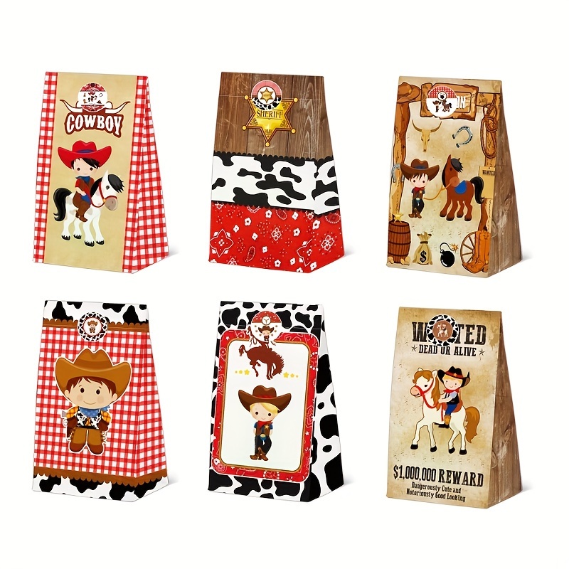 

12pcs, Farm Birthday Party Supplies Goodie Bags For Farm Birthday Party Farm Favor Bags Farm Animal Candy Treat Bags Gift Bags For Farm Theme Birthday Party, Shopping Bag, Party Bag, Party Gift Bag