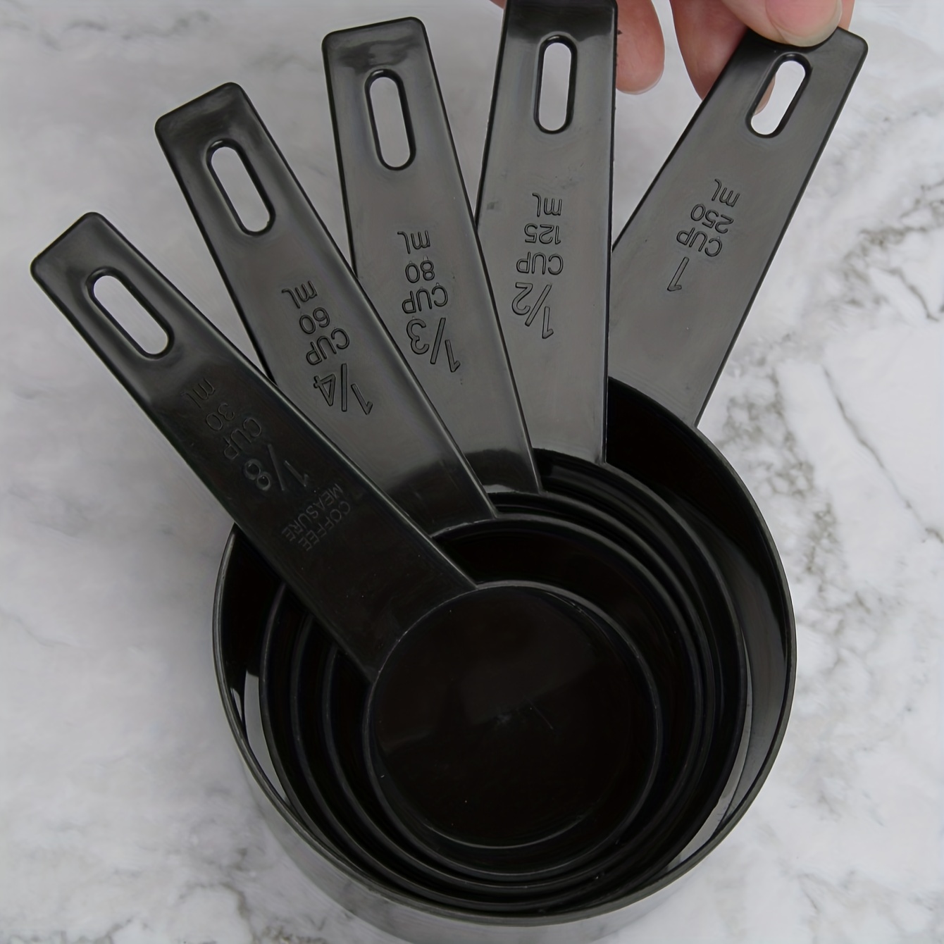 10pcs Plastic Measuring Spoons Cups Measuring Set Tools Utensil