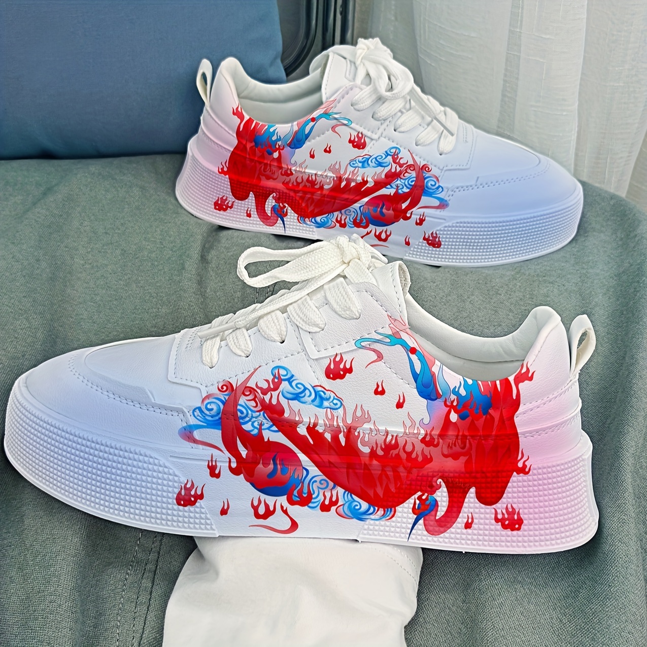 RED DRAGON AIR FORCE 1 CUSTOM