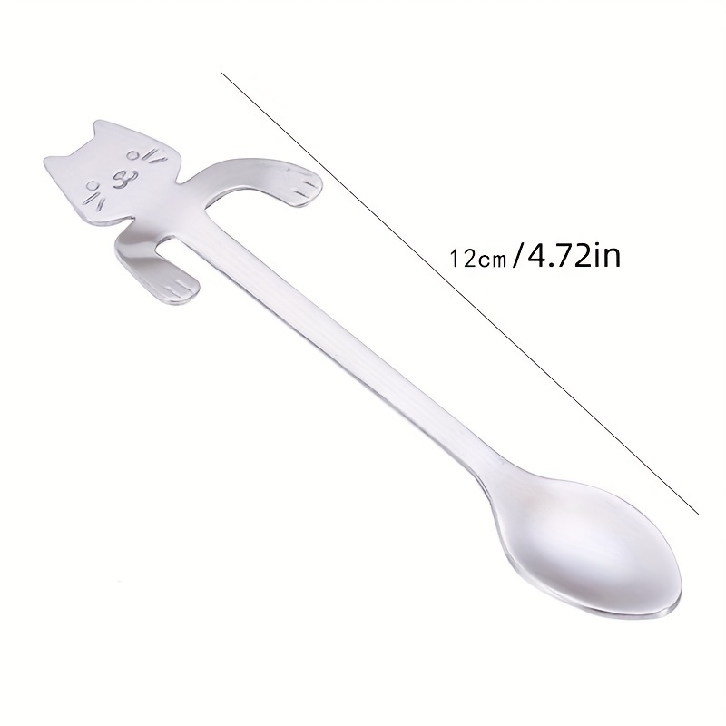 Cute Little Cats Coffee Spoon, Long Spoon Tableware, Kitchen Gadgets  Creative Gift Spoon, Kitchenware, Kitchen Accessories Kitchen Stuff - Temu