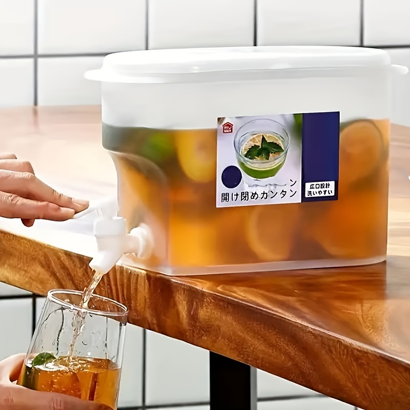 Fridge Beverage Dispenser Water Refrigerator Cold Kettle Tea Container