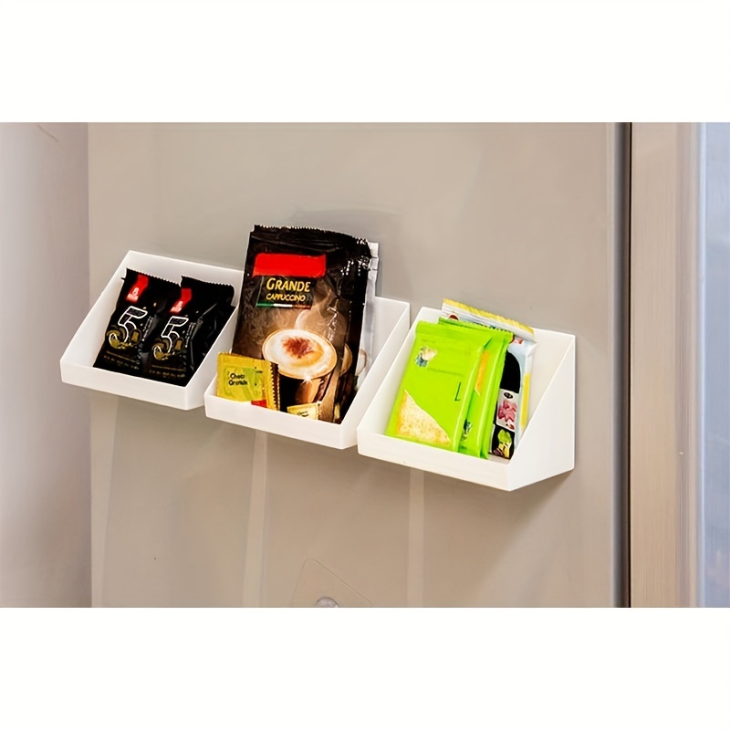 Stick-On Storage : Magnetic Wall Shelf