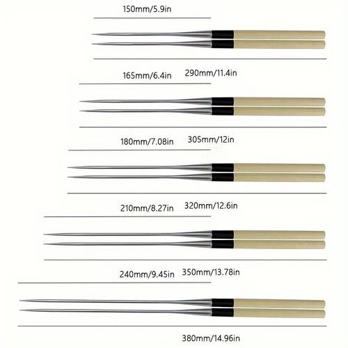 premium stainless steel sushi chopsticks octopus balls kitchen use