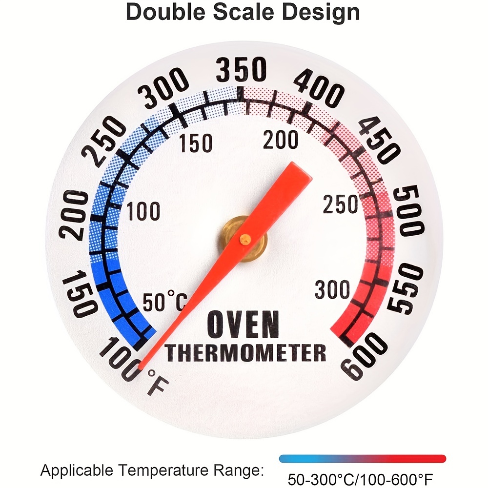 Thermomètre de four en métal pour dans la gamme de mesure analogique de  pizza de BBQ