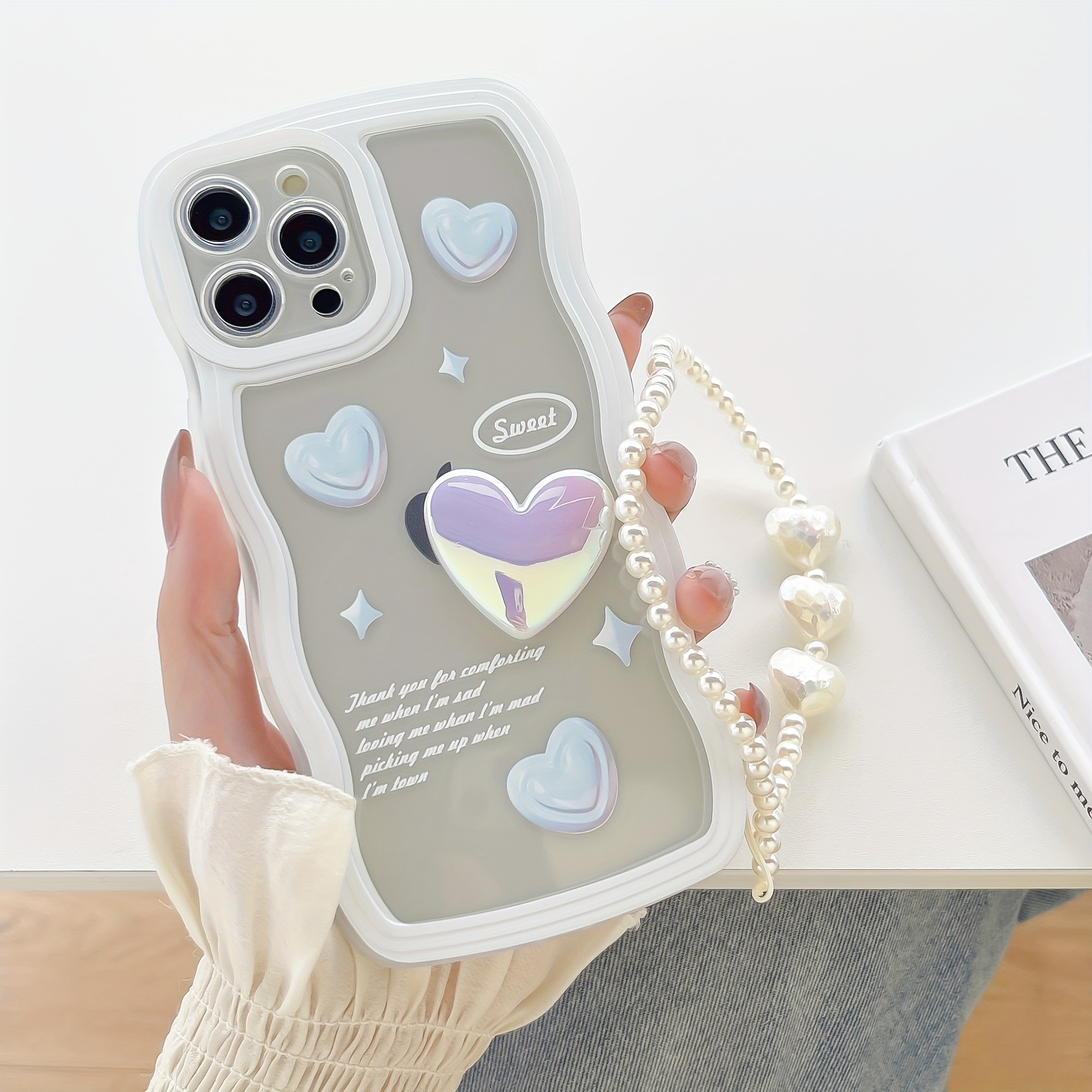 Iphone 14 Pro Max Case Cute Love Heart Design Women Girls - Temu Germany