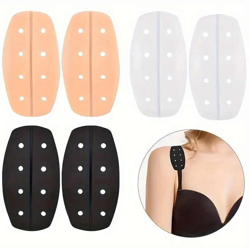 3pcs Silicone Shoulder Pads, Soft Non-slip Bra Strap Cushions, Women's  Lingerie & Underwear Accessories