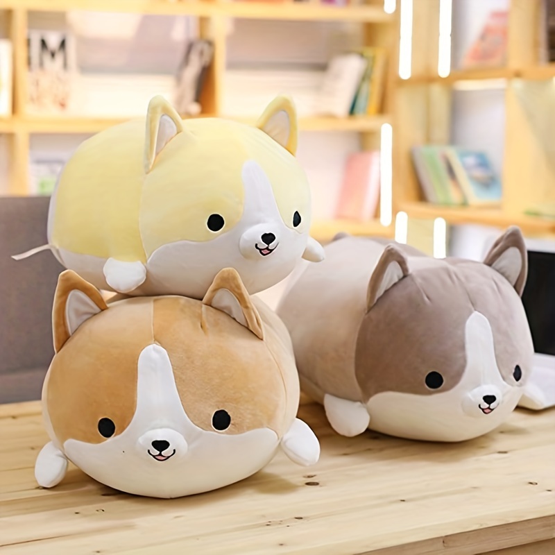 Corgi Stuffed Animal Toys, Soft Toys Animal Corgi