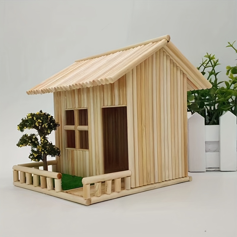 DIY Bamboo Sticks House : Easy Step by Step
