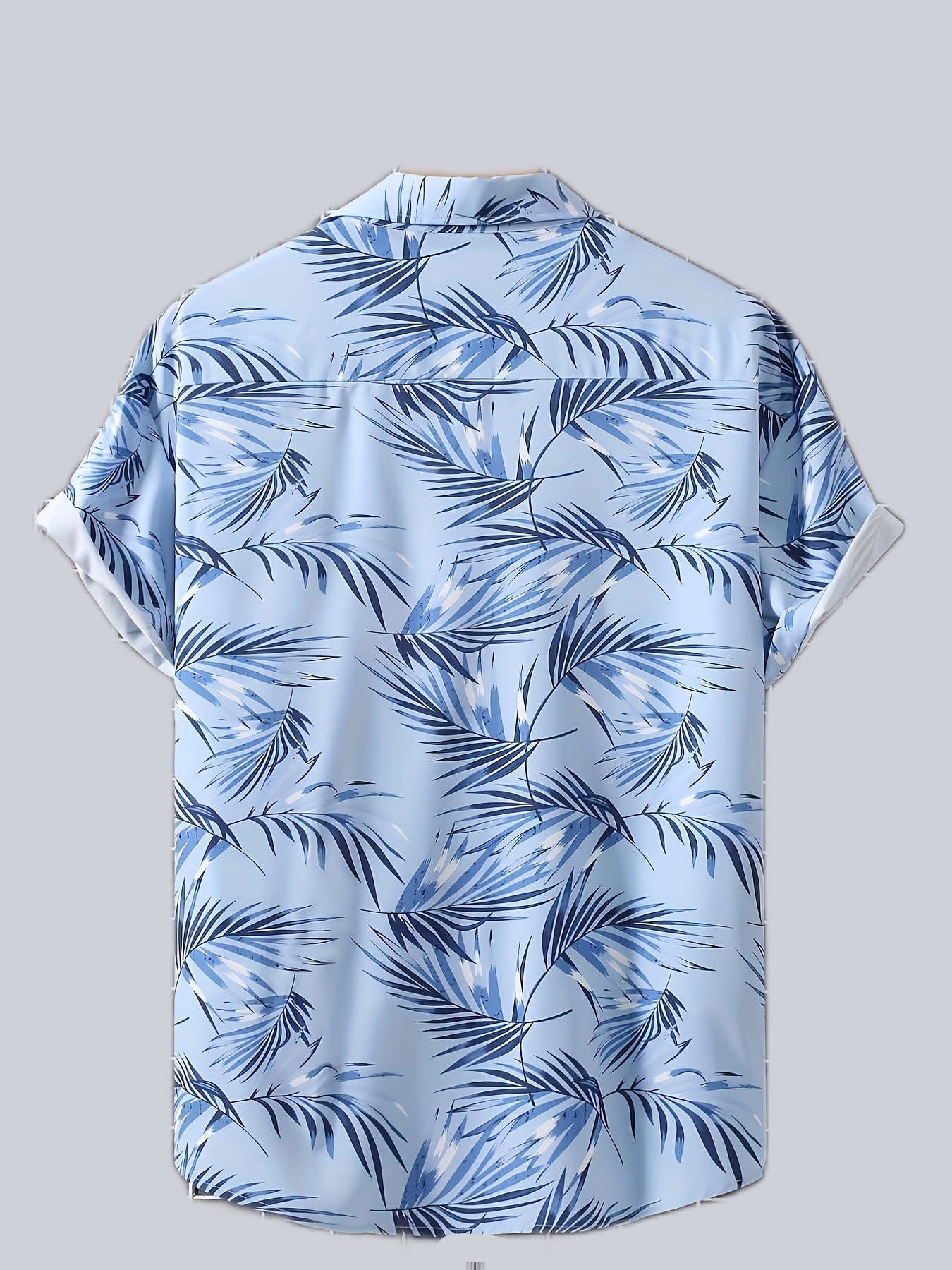 Hawaiian Style Men's Short Sleeve Button Casual Shirts - Temu
