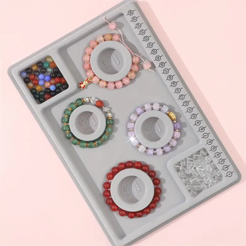 Flocking Jewelry Necklace Design Plate Beading Supplies - Temu
