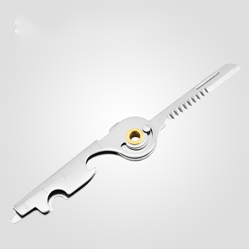 Key-Shaped Stainless Steel Folding Knife