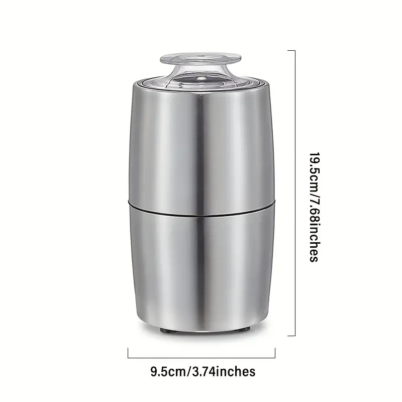 Large Capacity Electric Grind Electric Coffee Grinder for Beans, Grinder  Coffee Beans Spices and More, Stainless Steel Blades,Nuts Grains White