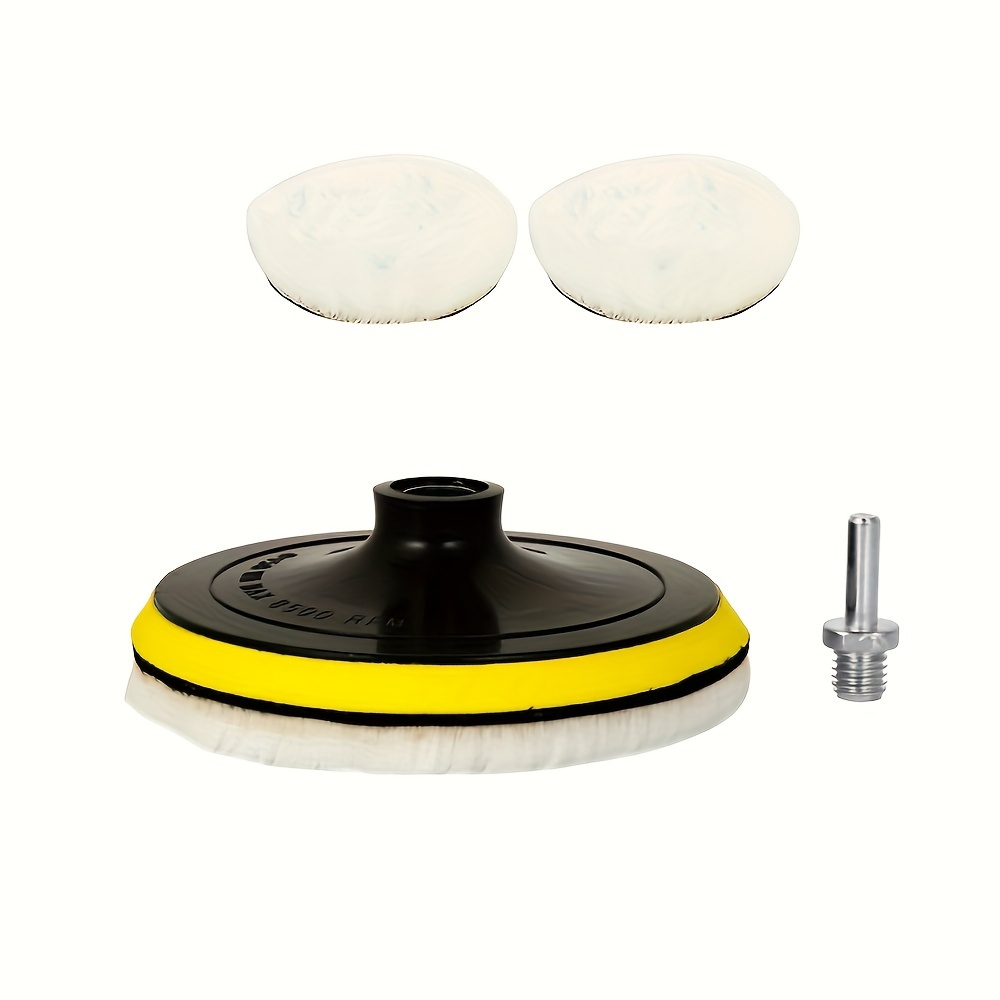 Buffing Pad, Soft Wool Wool Polishing Pad Kit for Car Polisher 6 Pieces,  Buffing & Polishing Pads -  Canada