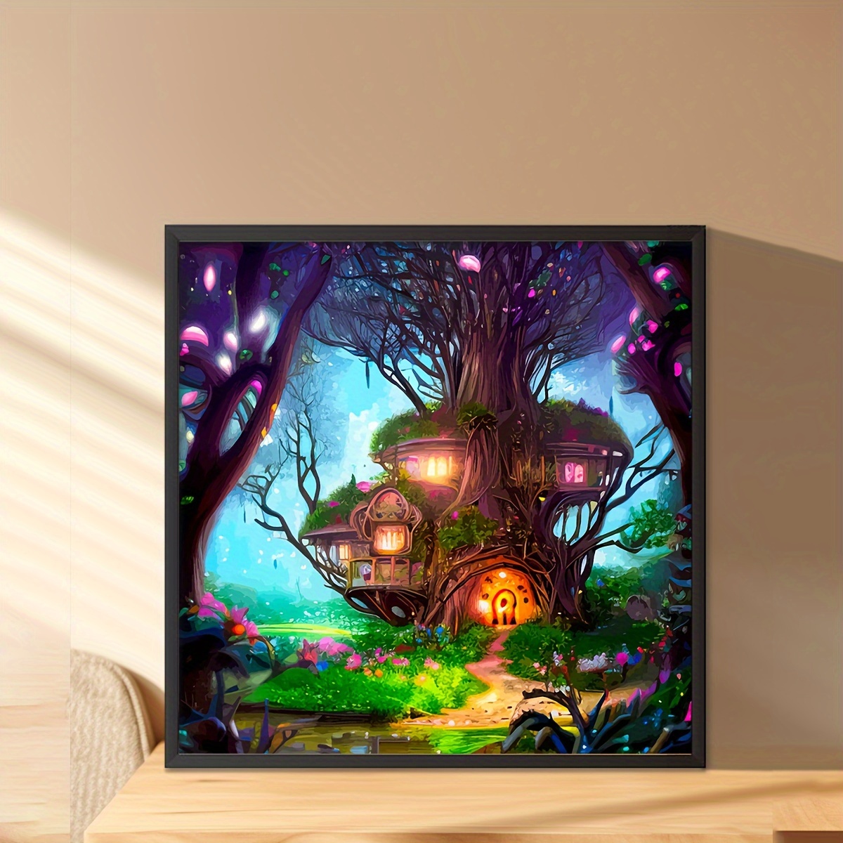 Diamond Painting Kits For Adults, 5D Full Round Rhinestone Diamond Art  Colorful Tree Gem Arts Perfect For Home Wall Deco12x16inch