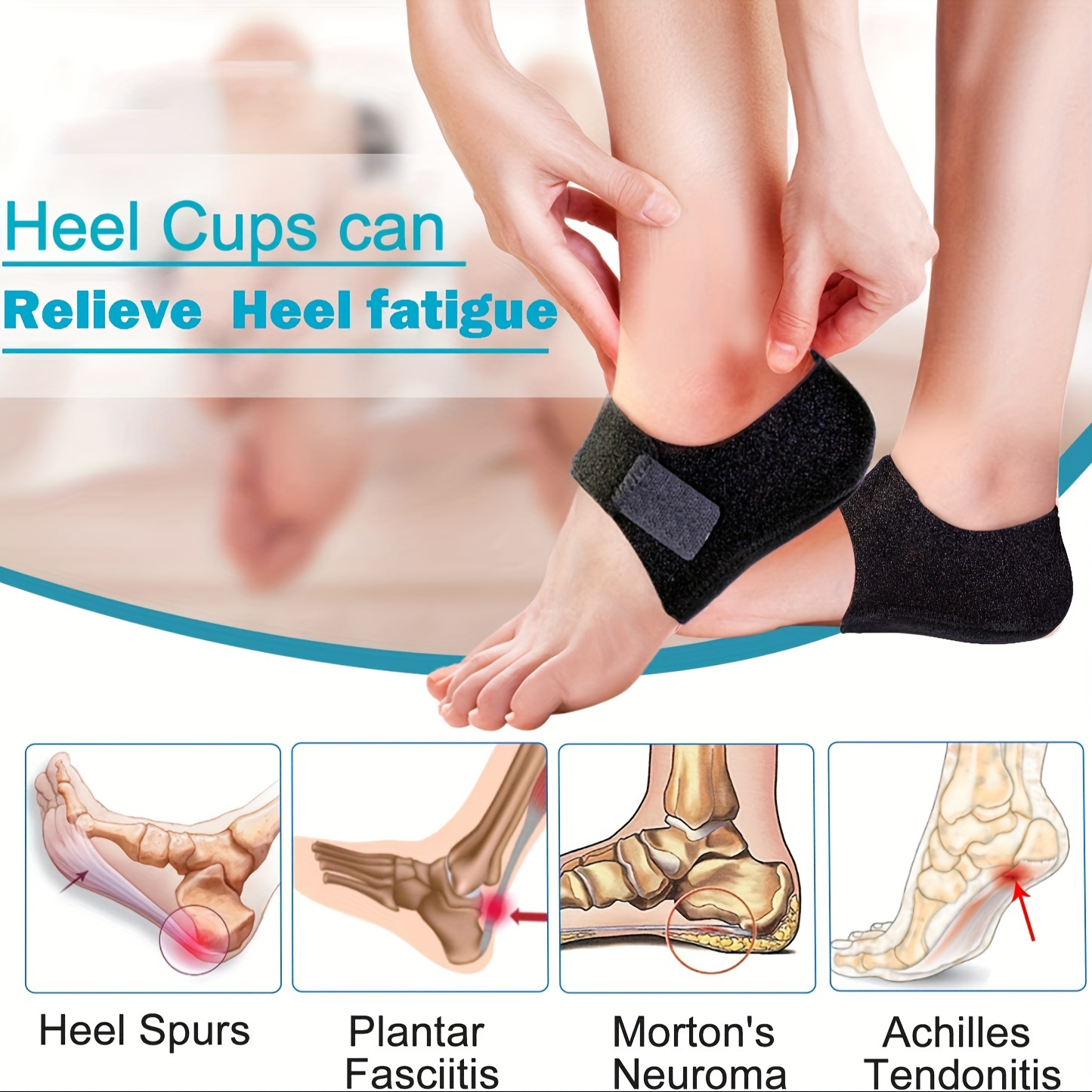 Plantar Fasciitis Night Sock - Soft Stretching Boot Splint - Achilles  Tendonitis Foot Support - Heel Pain Relief Sleeve