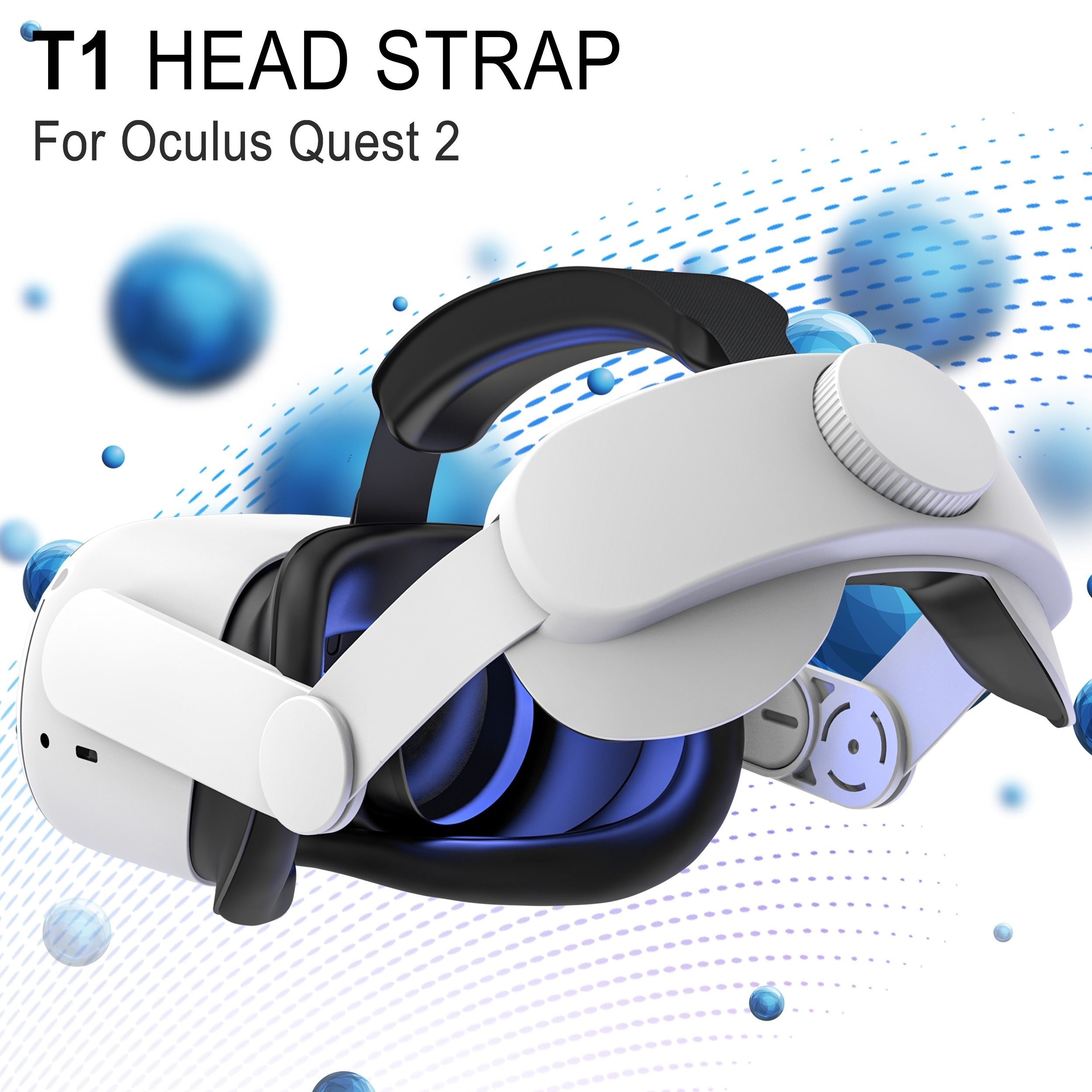 Head Strap for Meta Quest 3, Adjustable Comfortable Head Strap for Oculus  Quest 3, Enhanced Support and Lightweight Design VR Accessories for Meta