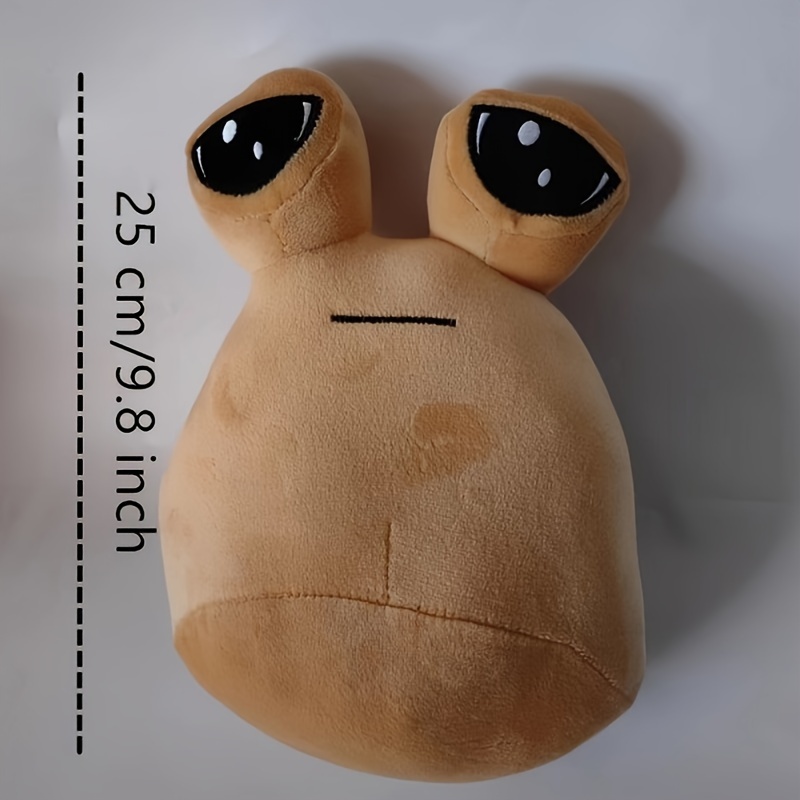 9.8 Inch Brown Cute Sad Snail Doll Plush Toy, Great Christmas Halloween  Thanksgiving Day Gift, New Year's Gift, Valentine's Day Gift