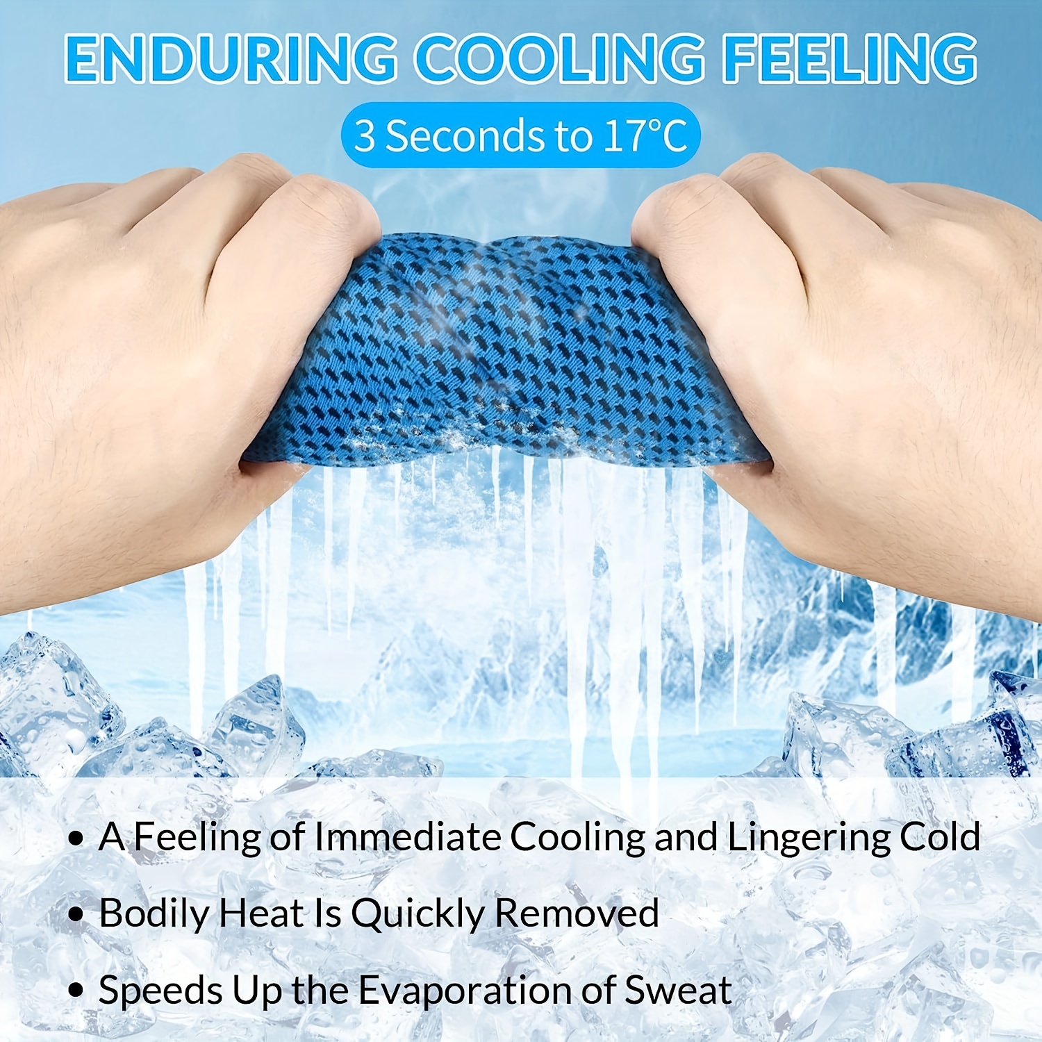 Cooling Towels, Ice Towel Cooling Towels Gym Towel Men Women, Cool