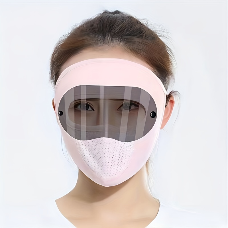 Face Mask Eye Protection Sun Protection Face Mask Women Full - Temu