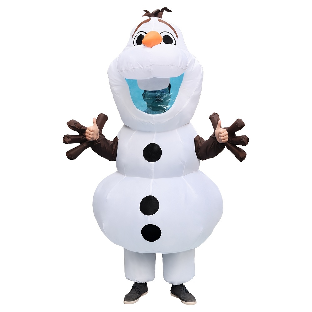 olaf costume inflatable