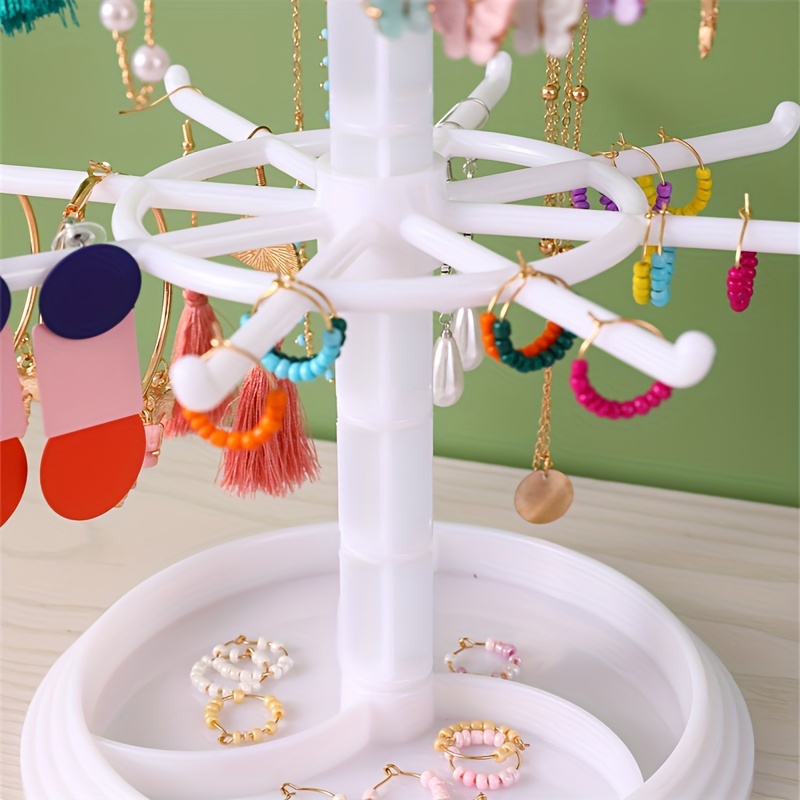 Rotating Jewelry Display Holder 2/3 Tier Rotating Necklace - Temu