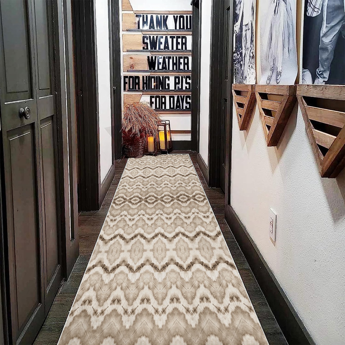 Modern Runner Rugs For Hallway Kitchen Non slip Stain - Temu