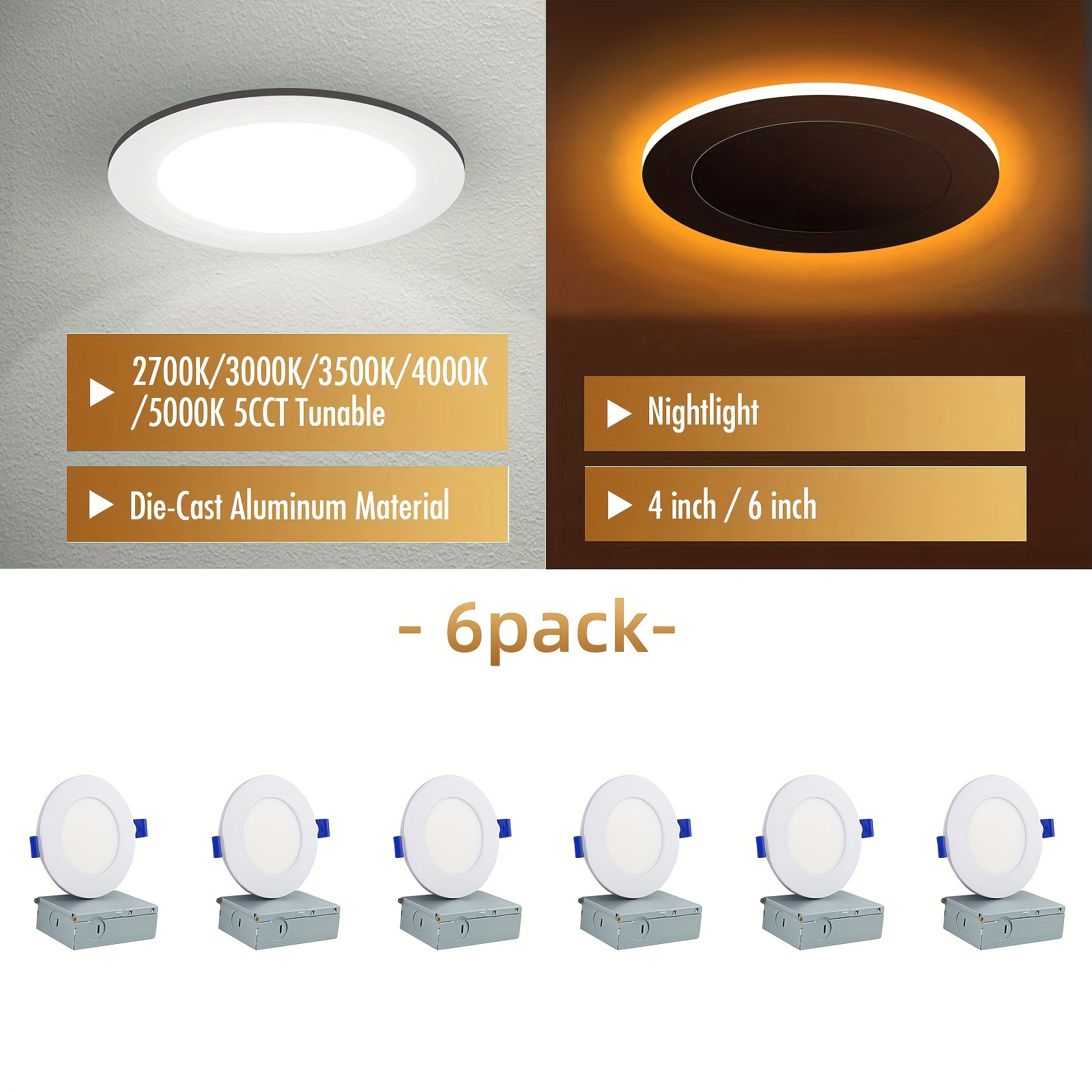 Pack led color changing recessed lighting deals 3w rgb downlight ceiling light