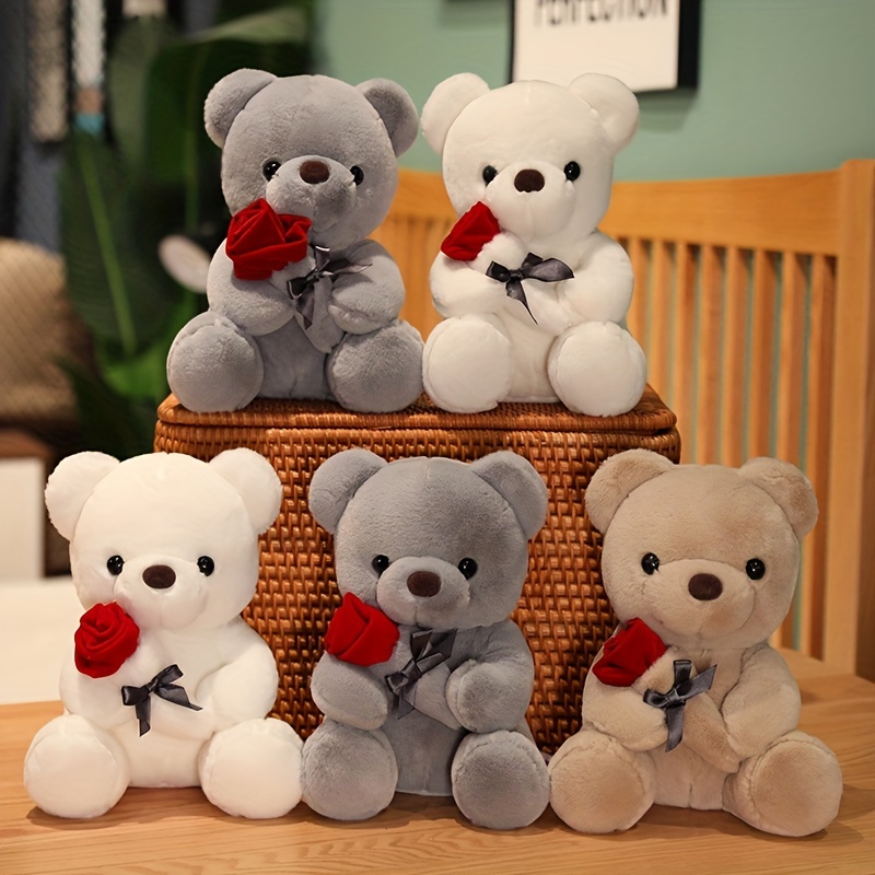  4 piezas de oso de peluche para el día de San Valentín