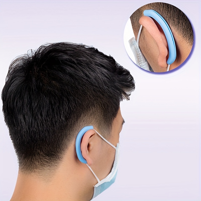 2pcs Silicone Ear Savers For Masks, Earloop Covers Protectors Strap  Extender Guard Protection, Cotten Mask Ear Cushions Saver Anti Pain  Adjustable