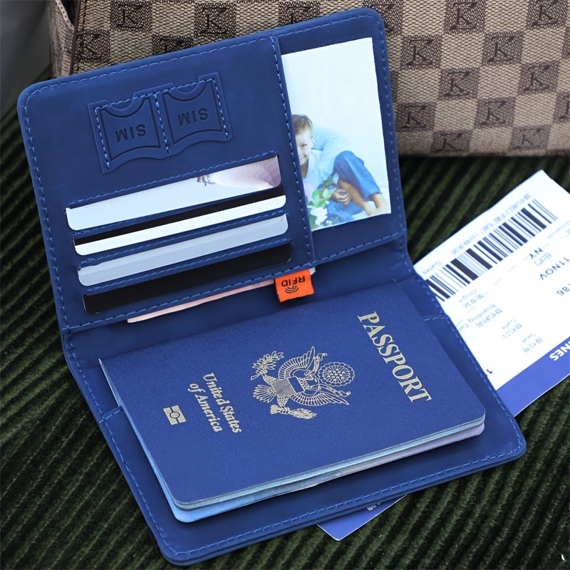 Secret Garden Trendy Passport Cover Exquisite Travel Card Case Multi  Functional Id Holder - Temu
