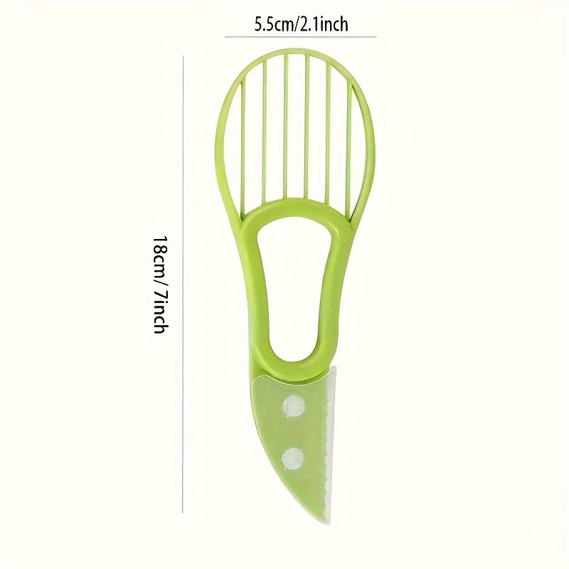 Image of Avocado Slicer & Pitter - Remover And Fruit Separator, Durable Plastic Kitchen Gadget