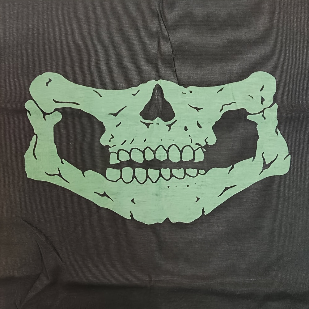 Outdoor Neck Gaiter Halloween Skull Animal Printed Fashion - Temu