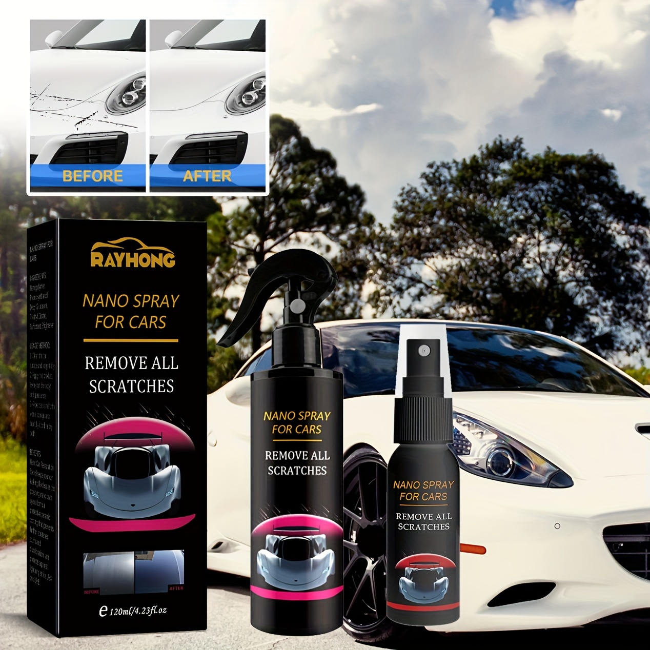 Automotive Nano Coating Agent, For Automotive Beauty Care, Hand