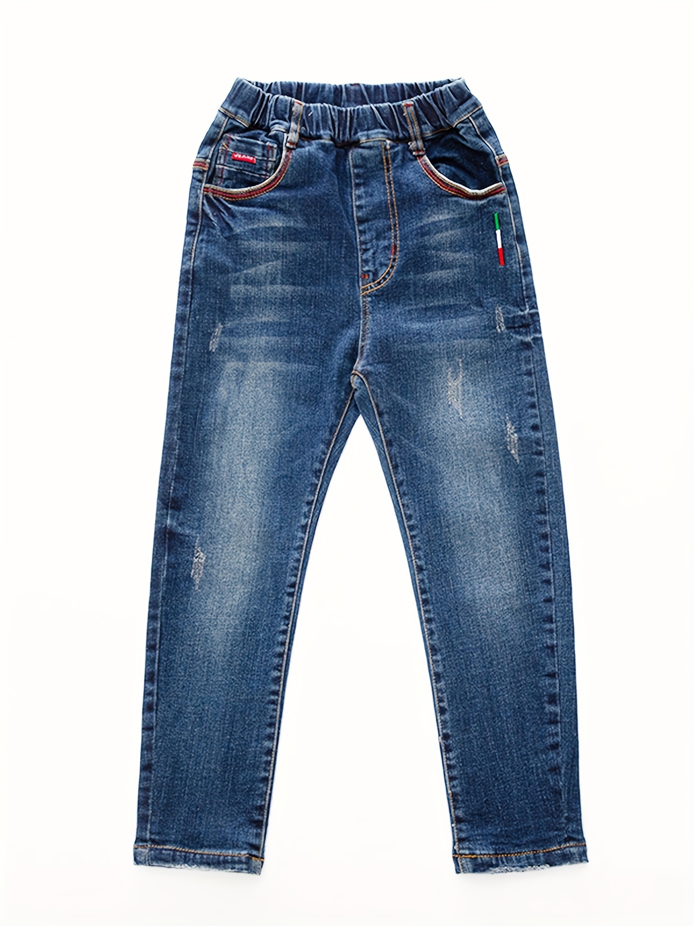 Boys Jeans Denim Pants Spring Autumn Kids Clothes - Temu