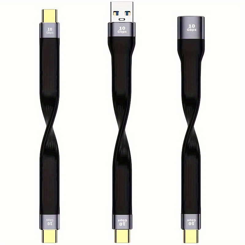 100W 3 In1 USB-Ladekabel Micro USB Typ C Schnellladekabel