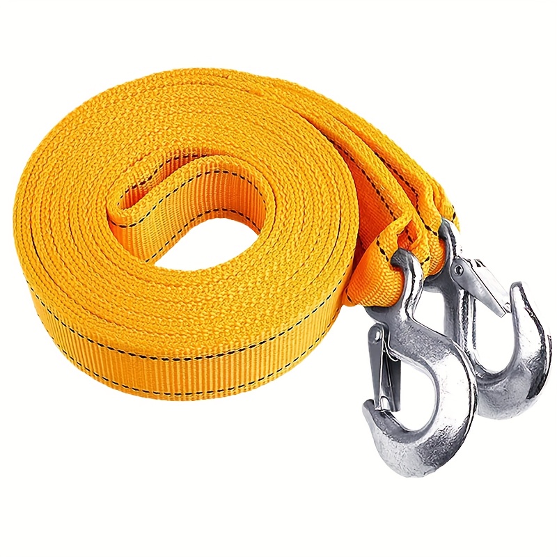Tugboat Belt With Safety Snap Hook Boat Tow Rope For Towing - Temu