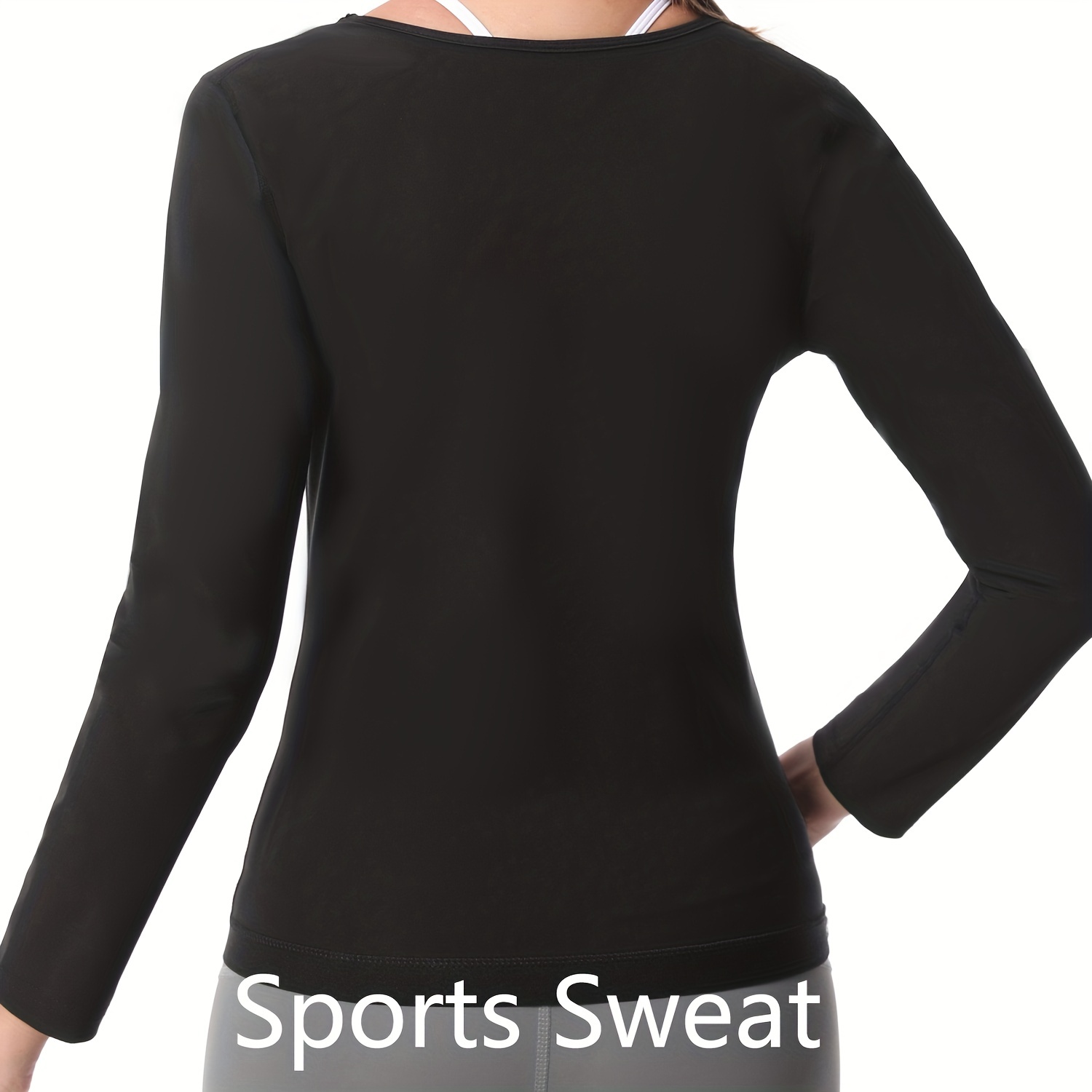 Sauna Shirts Sports Sweat Shirts Waist Trainer Tummy Control - Temu