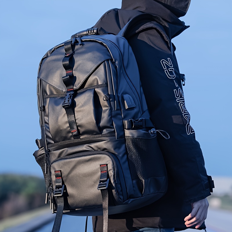 Buy 1pc Large Capacity Travel Backpack For Men | Motorcycle Helmet Bag Low Prices